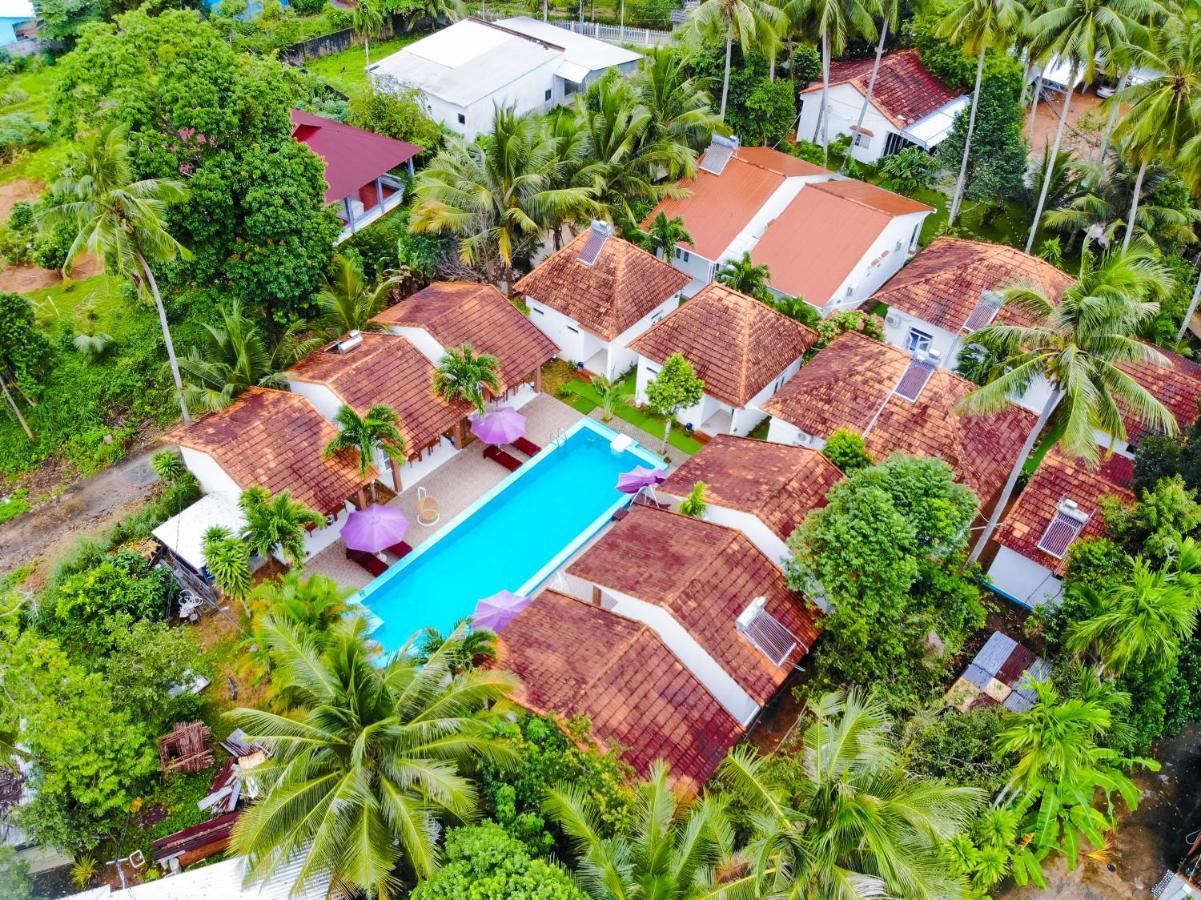 לינה וארוחת בוקר דואונג דונג Duc Anh Bungalow מראה חיצוני תמונה