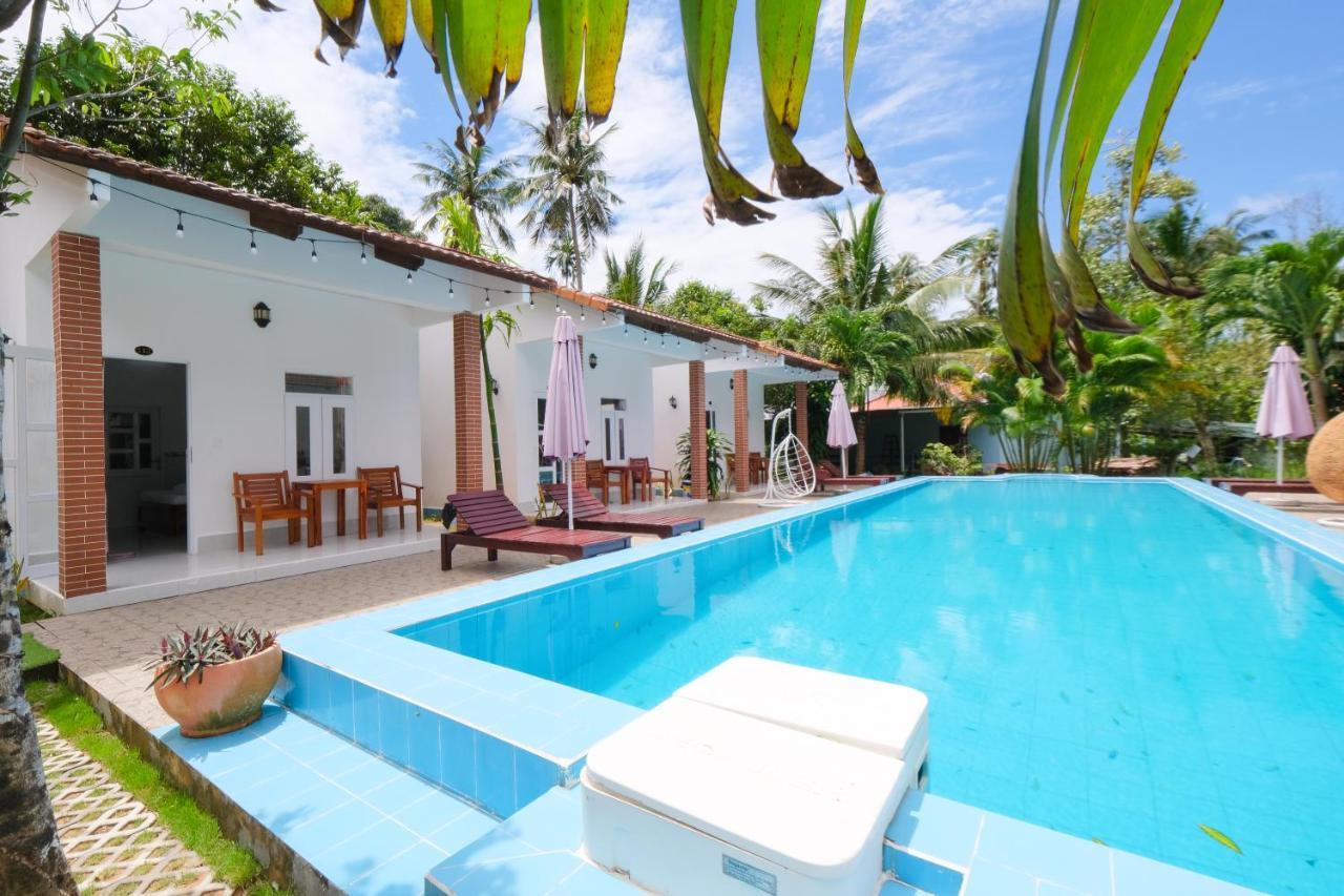 לינה וארוחת בוקר דואונג דונג Duc Anh Bungalow מראה חיצוני תמונה