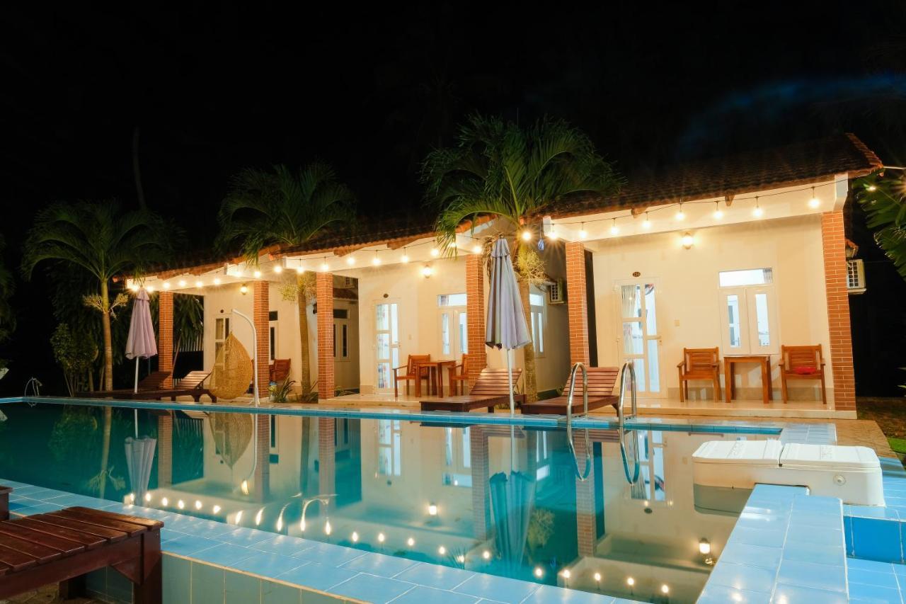 לינה וארוחת בוקר דואונג דונג Duc Anh Bungalow מראה חיצוני תמונה