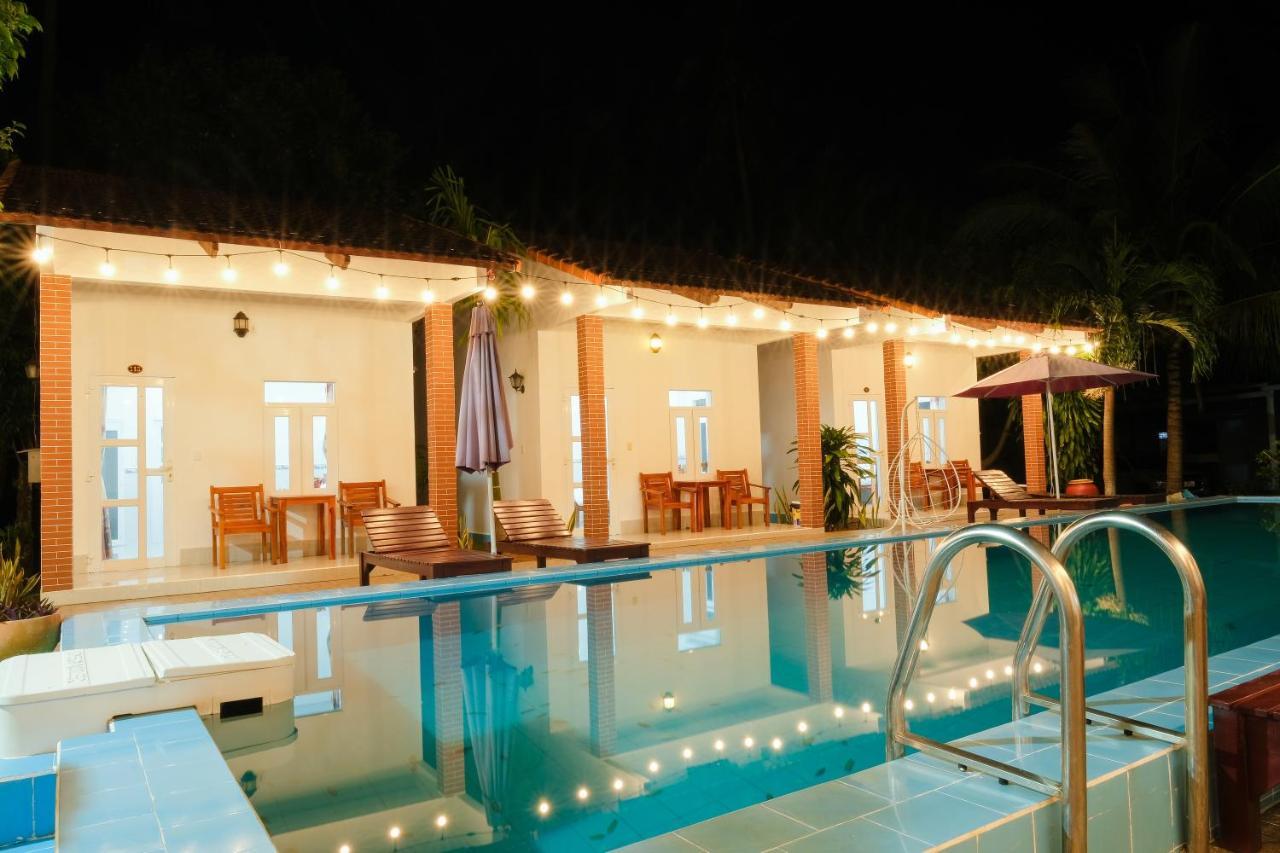 לינה וארוחת בוקר דואונג דונג Duc Anh Bungalow מראה חיצוני תמונה